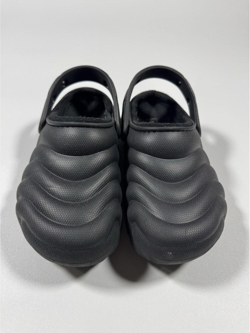 Crocs Echos Clog Black Slip On Shoes Lined Unisex Men 6 Women 8